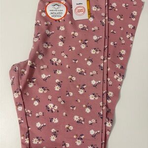 Wonder Nation Pink Floral Leggings
